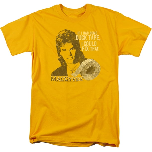 Officially Licensed What Would MacGyver Do Men's T-Shirt S-XXL Sizes